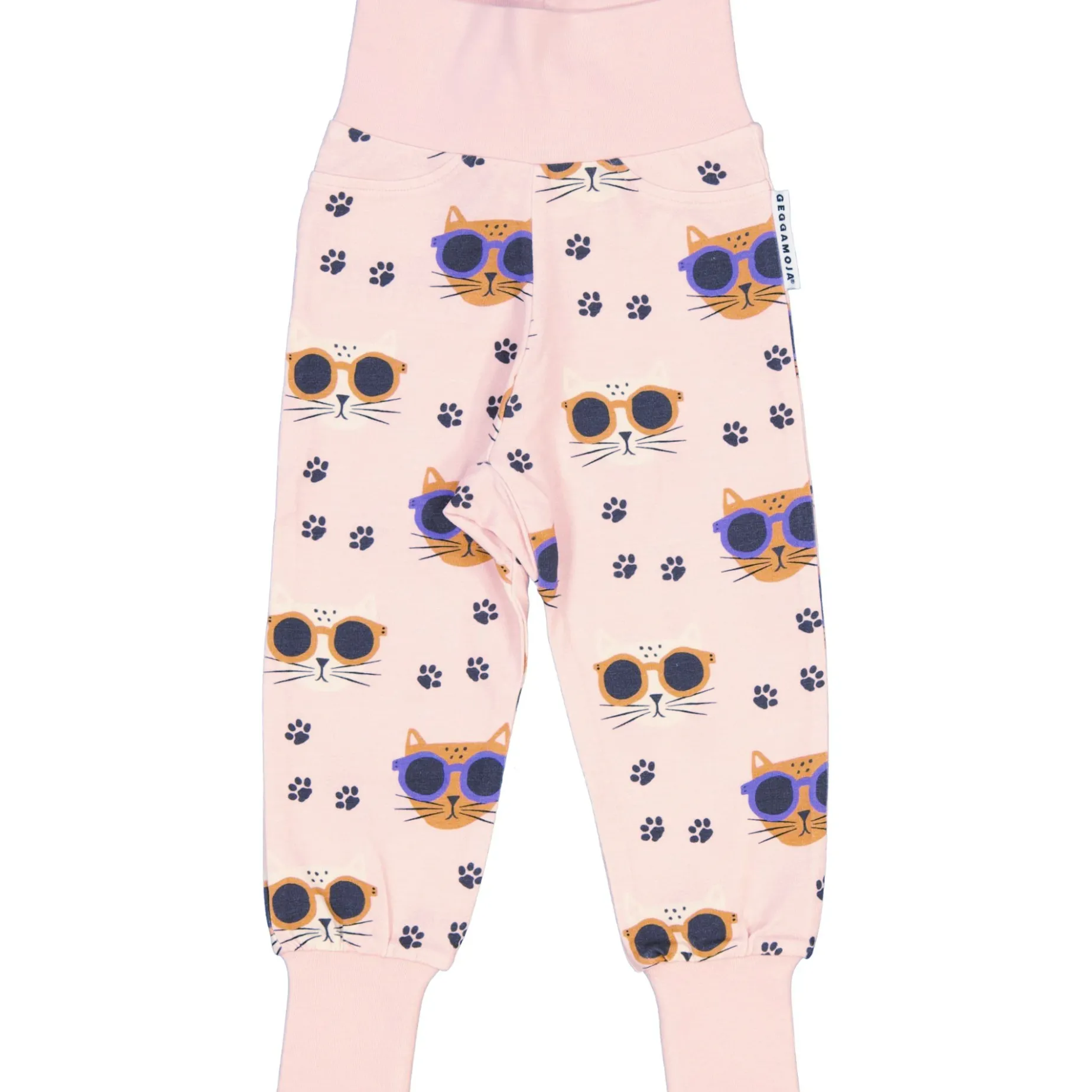 Babybyxor Bambu Cool Cats rosa
