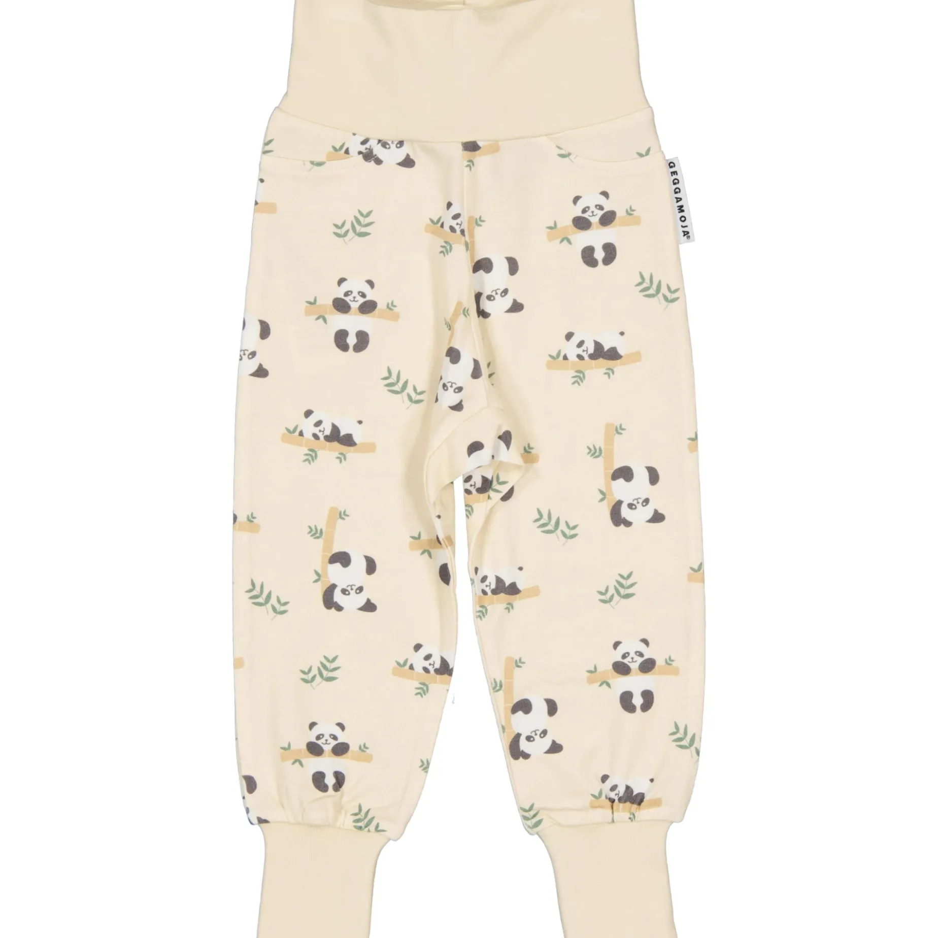 Babybyxor Bambu Panda Beige