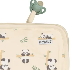 Babyfilt Bambu Panda Beige One Size