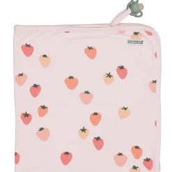 Babyfilt Bambu Strawberry