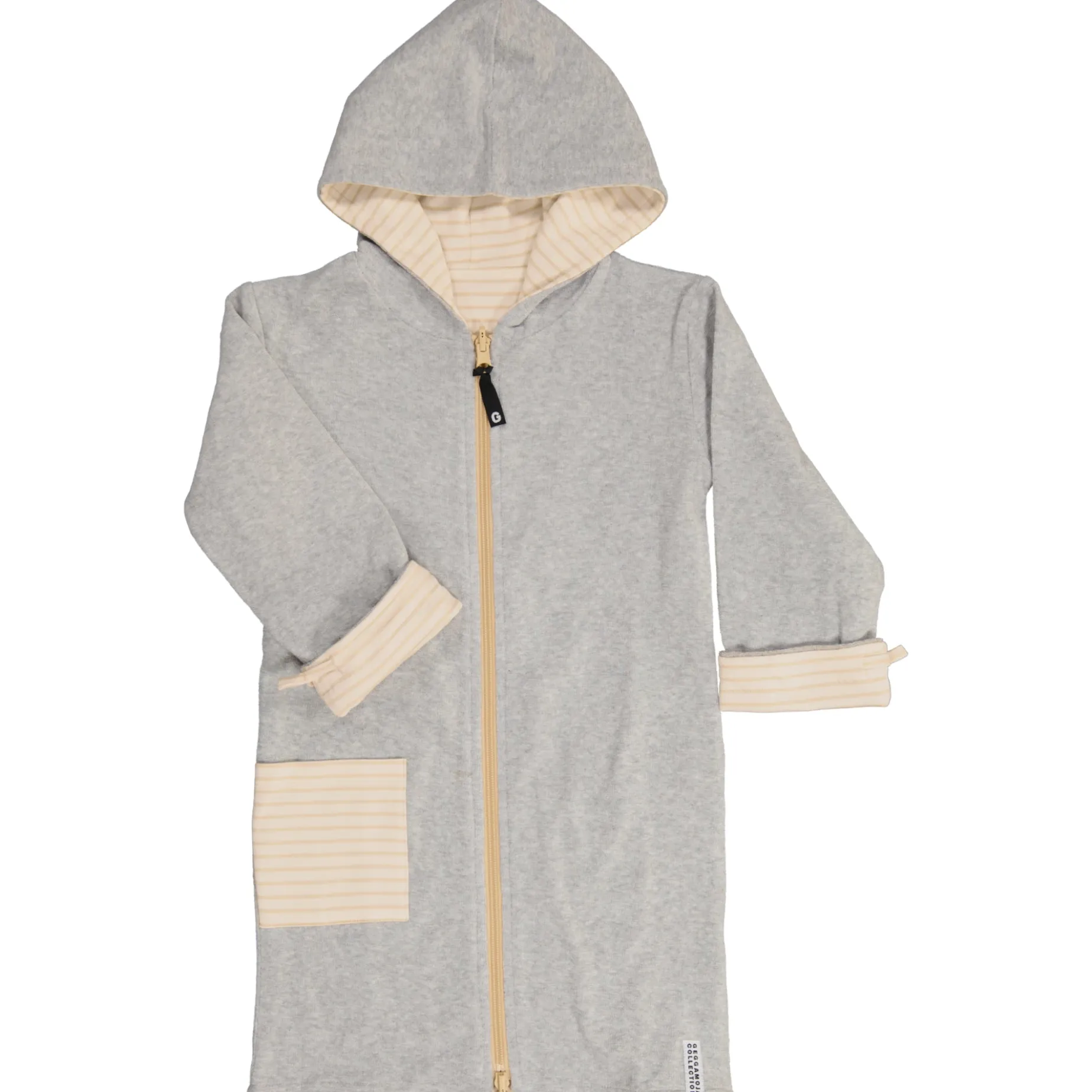 Badrock Vändbar Classic Vit/Beige