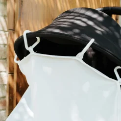 Barnvagnsgardin UV 50+ Offwhite