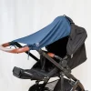 Barnvagnsgardin UV 50+ Marinblå