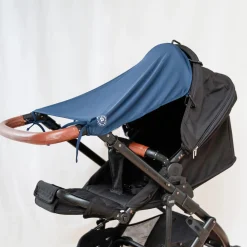 Barnvagnsgardin UV 50+ Marinblå
