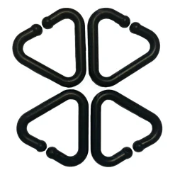 Barnvagnsring 4-pack Svart