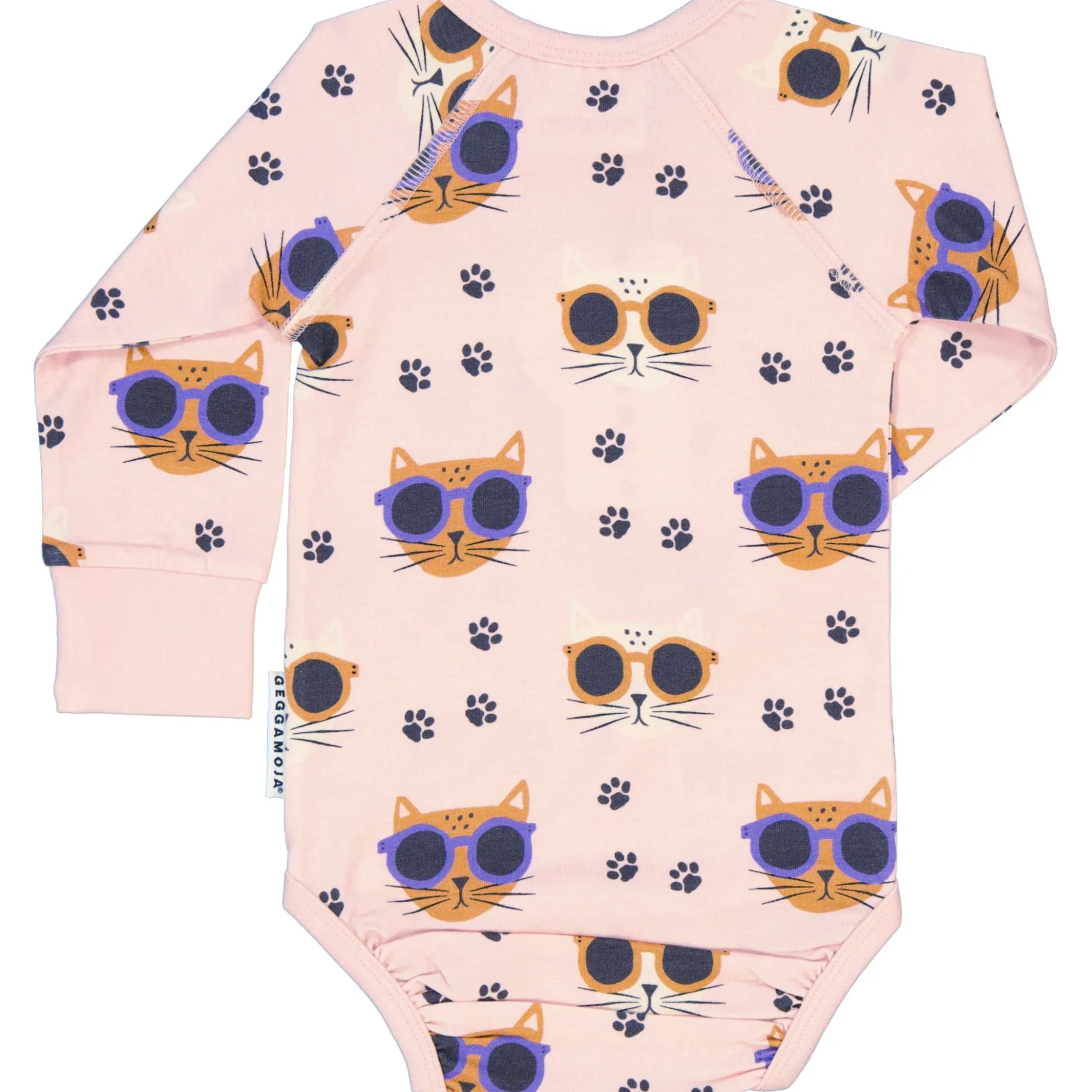 Body Bambu Cool Cats Rosa