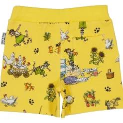 Collegeshorts Pettson och Findus Gul