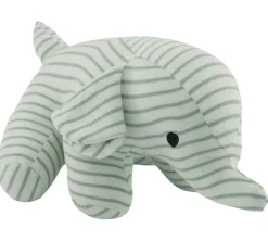 Elefant Grön/Vit