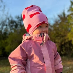 Fleecemössa Bambu Rosett Rosa