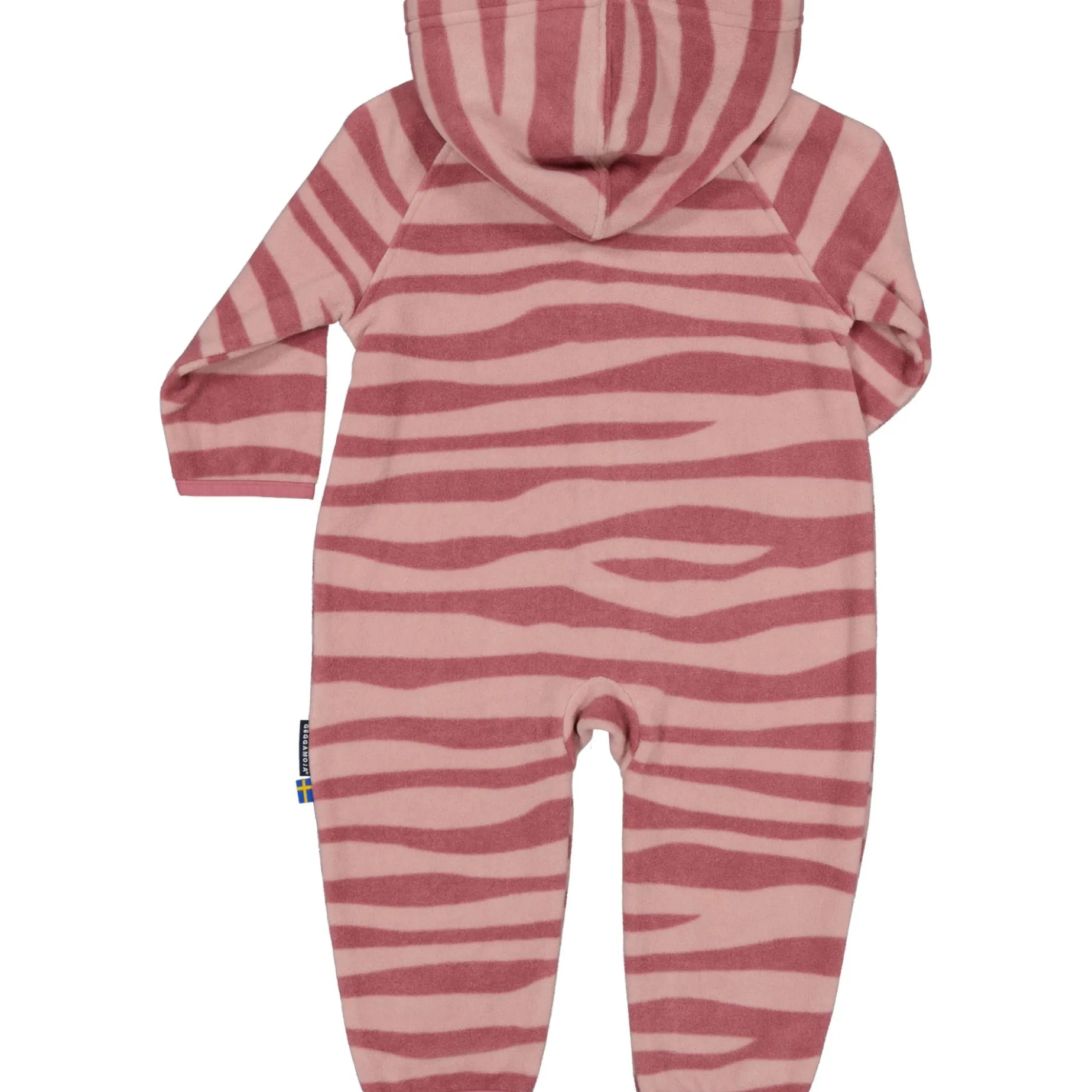 Fleeceoverall Zebra Plum