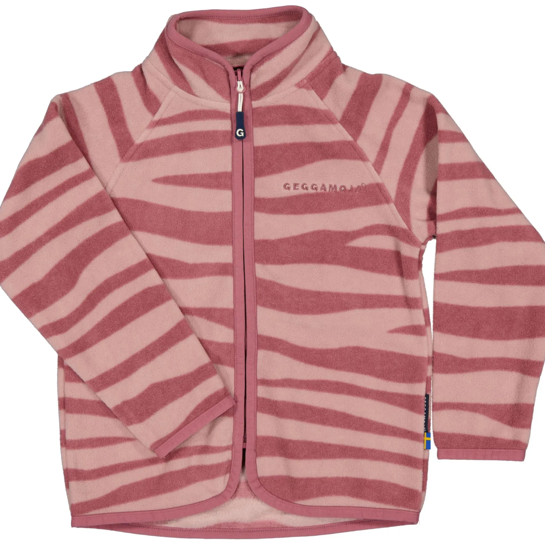Fleeceset Zebra Plum