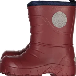 Gummistövlar fodrade Burgundy