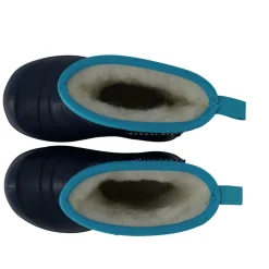 Gummistövlar fodrade Navy