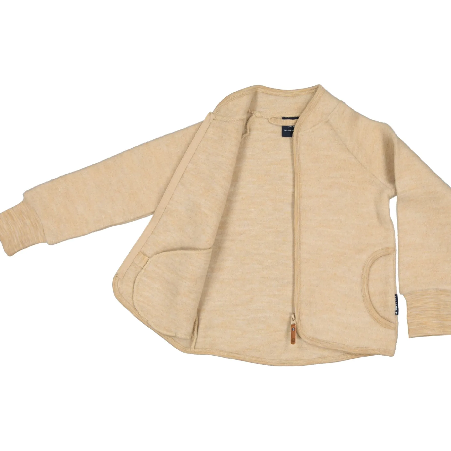 Jacka Ullfleece Beige