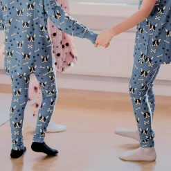 Leggings Bambu Bulldog Blå