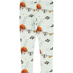 Leggings Mamma Mu och Kråkan Mint/Vit