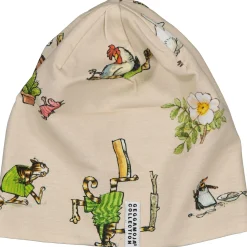 Mössa fleecefodrad Pettson och Findus Beige