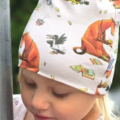 Mössa Mamma Mu och Kråkan Beige