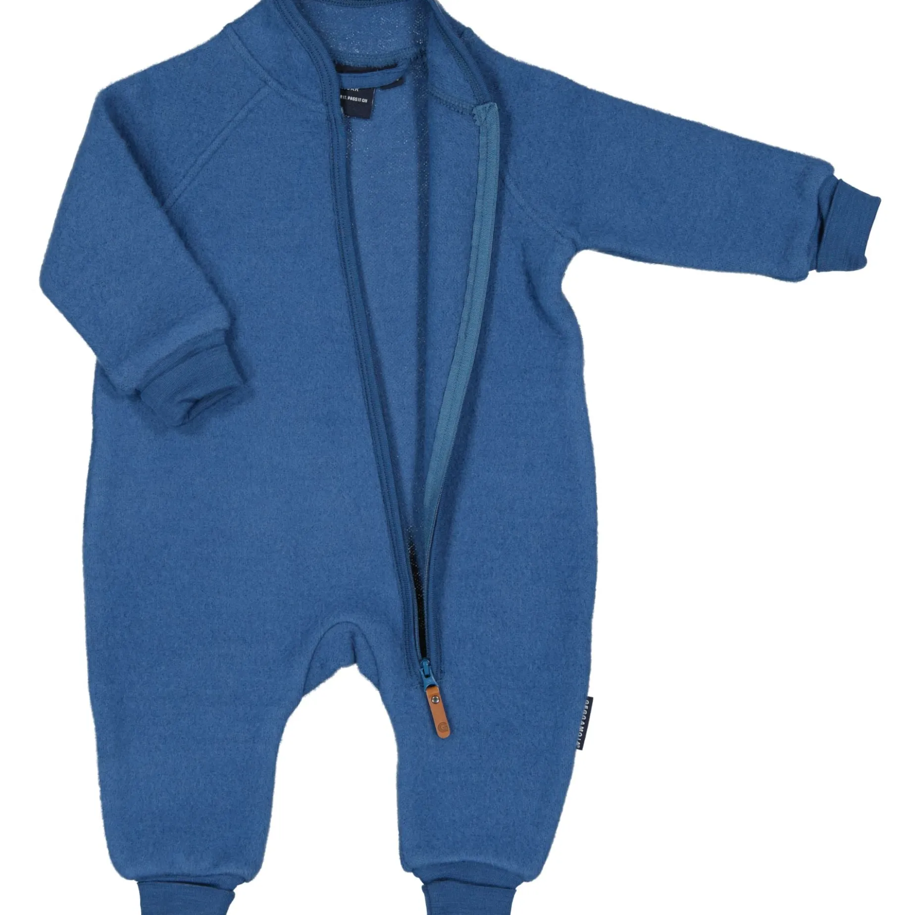 Overall Ullfleece Blå