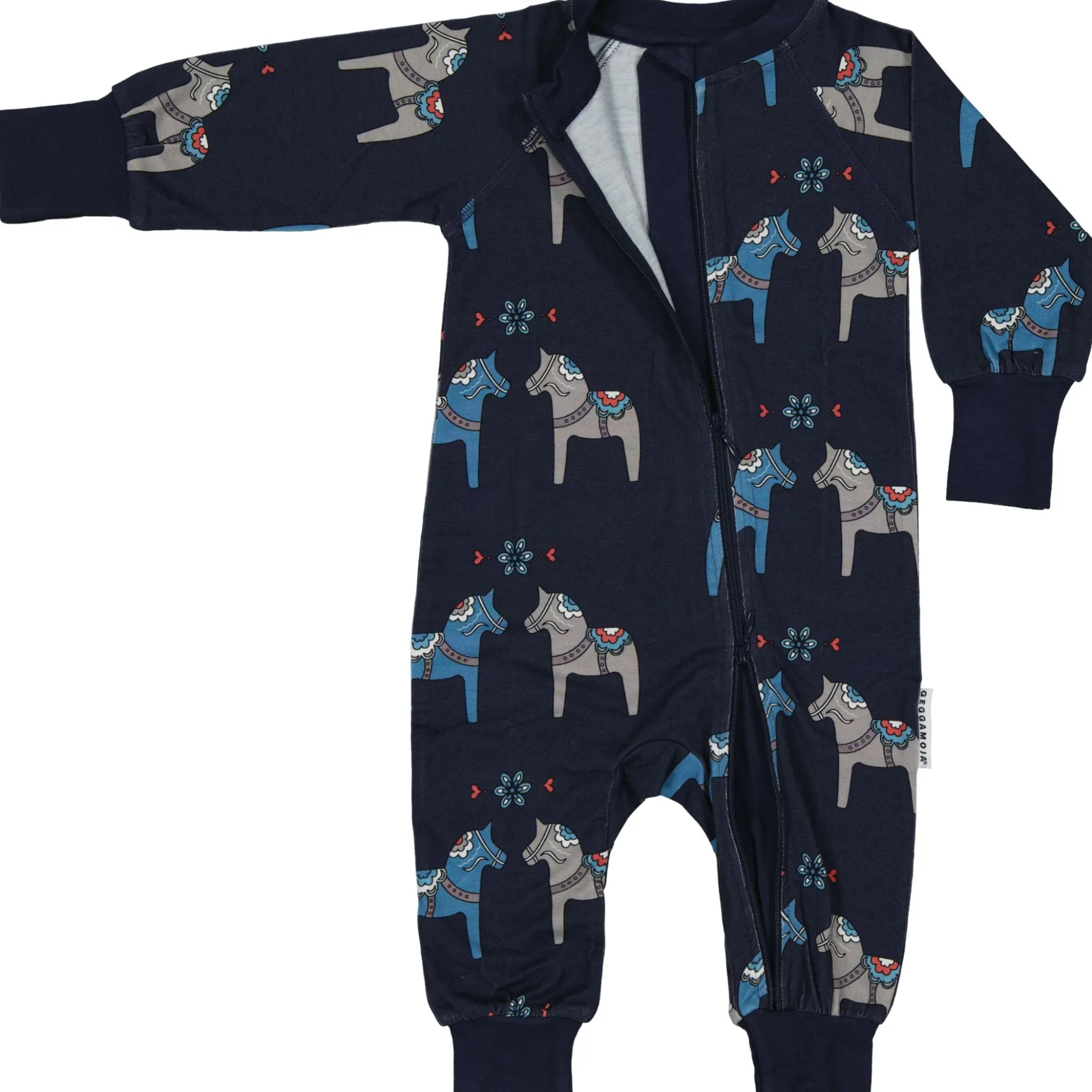 Pyjamas Bambu Dalahäst Navy