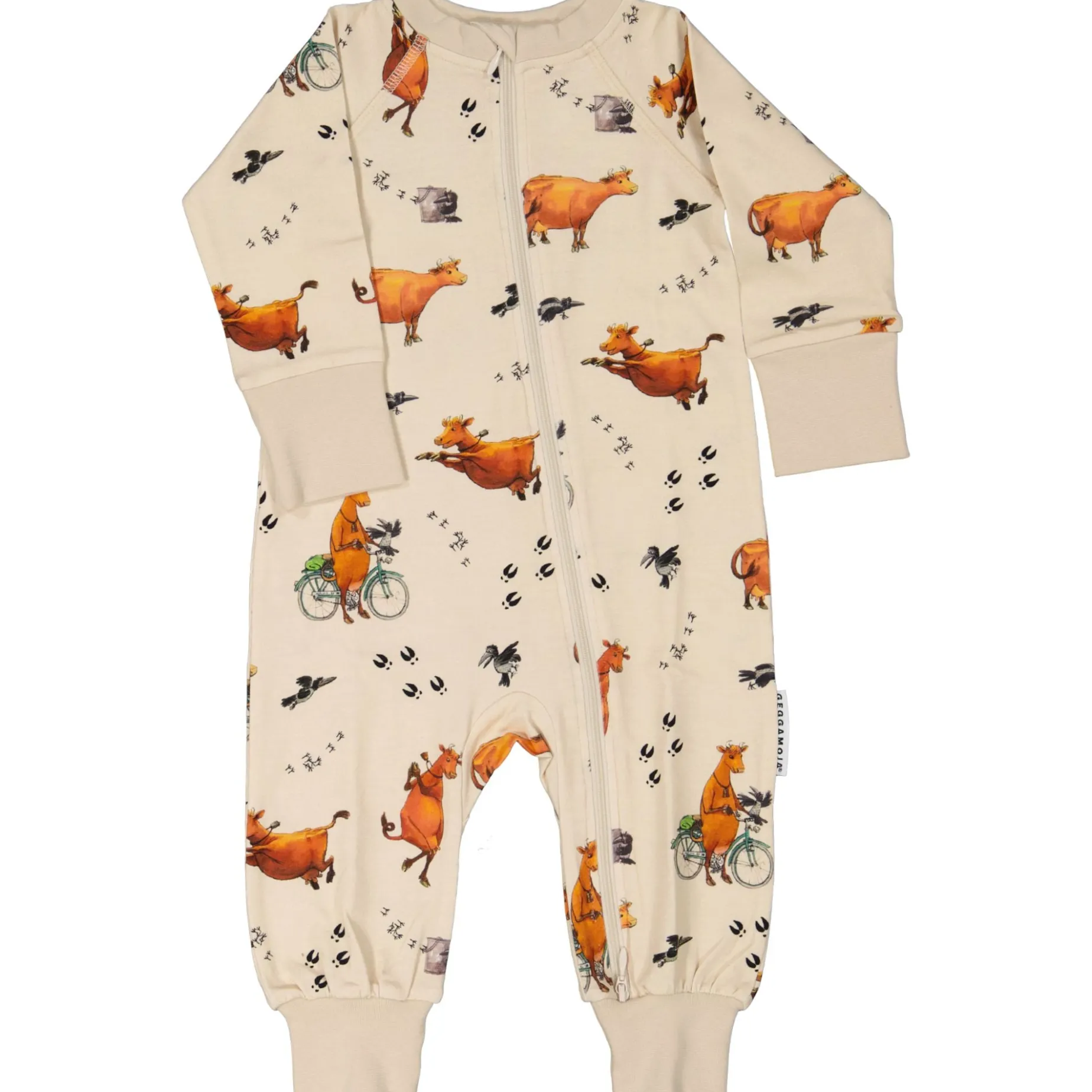 Pyjamas Mamma Mu och Kråkan Beige