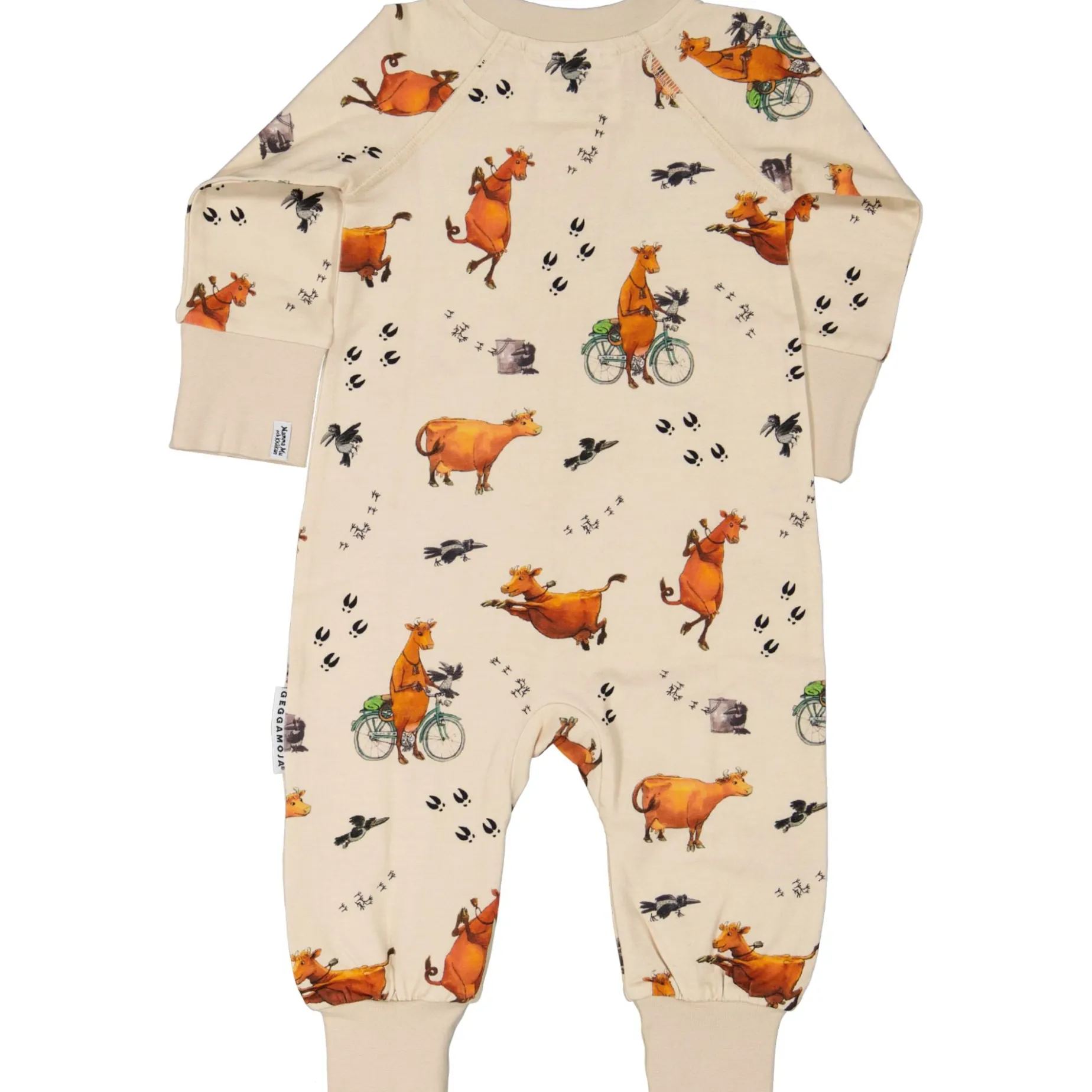 Pyjamas Mamma Mu och Kråkan Beige