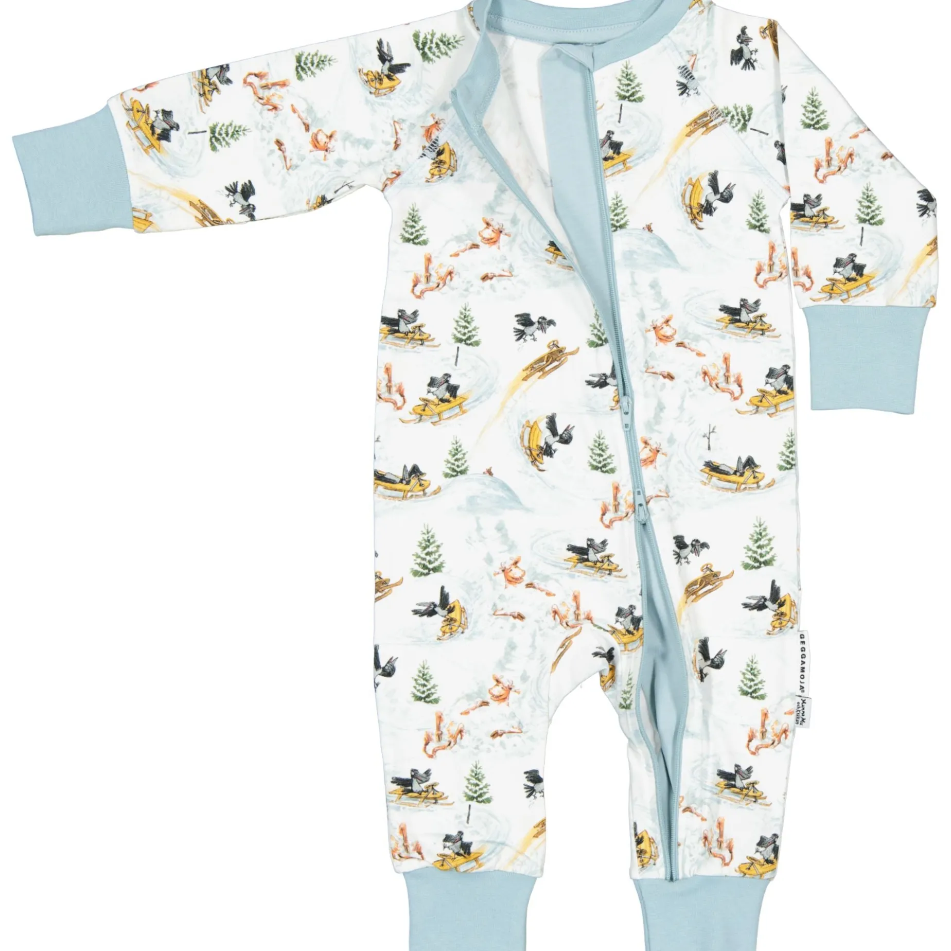 Pyjamas Mamma Mu och Kråkan Vit