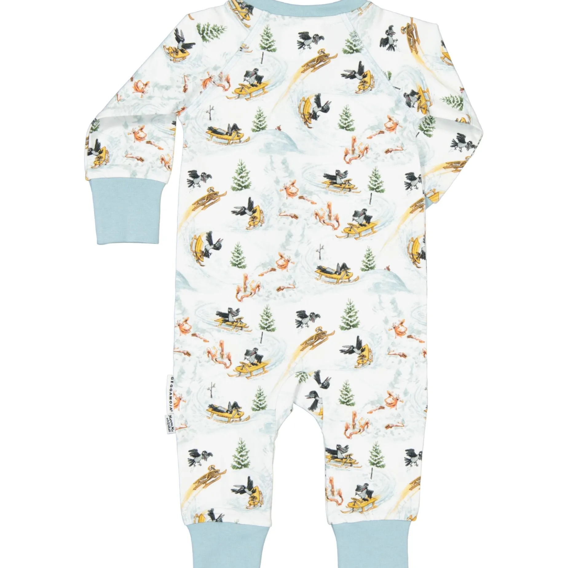 Pyjamas Mamma Mu och Kråkan Vit