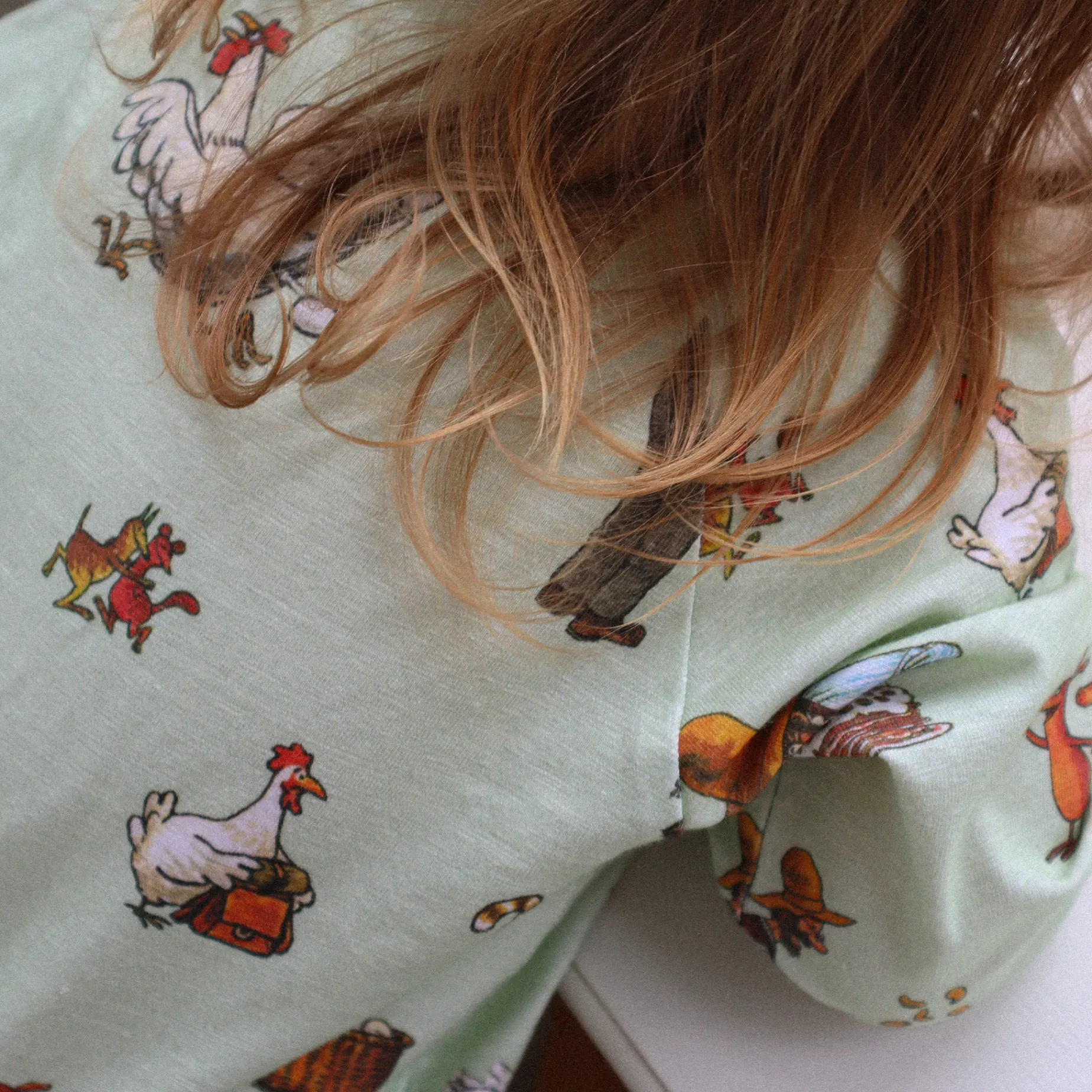 Pyjamas Pettson och Findus Grön