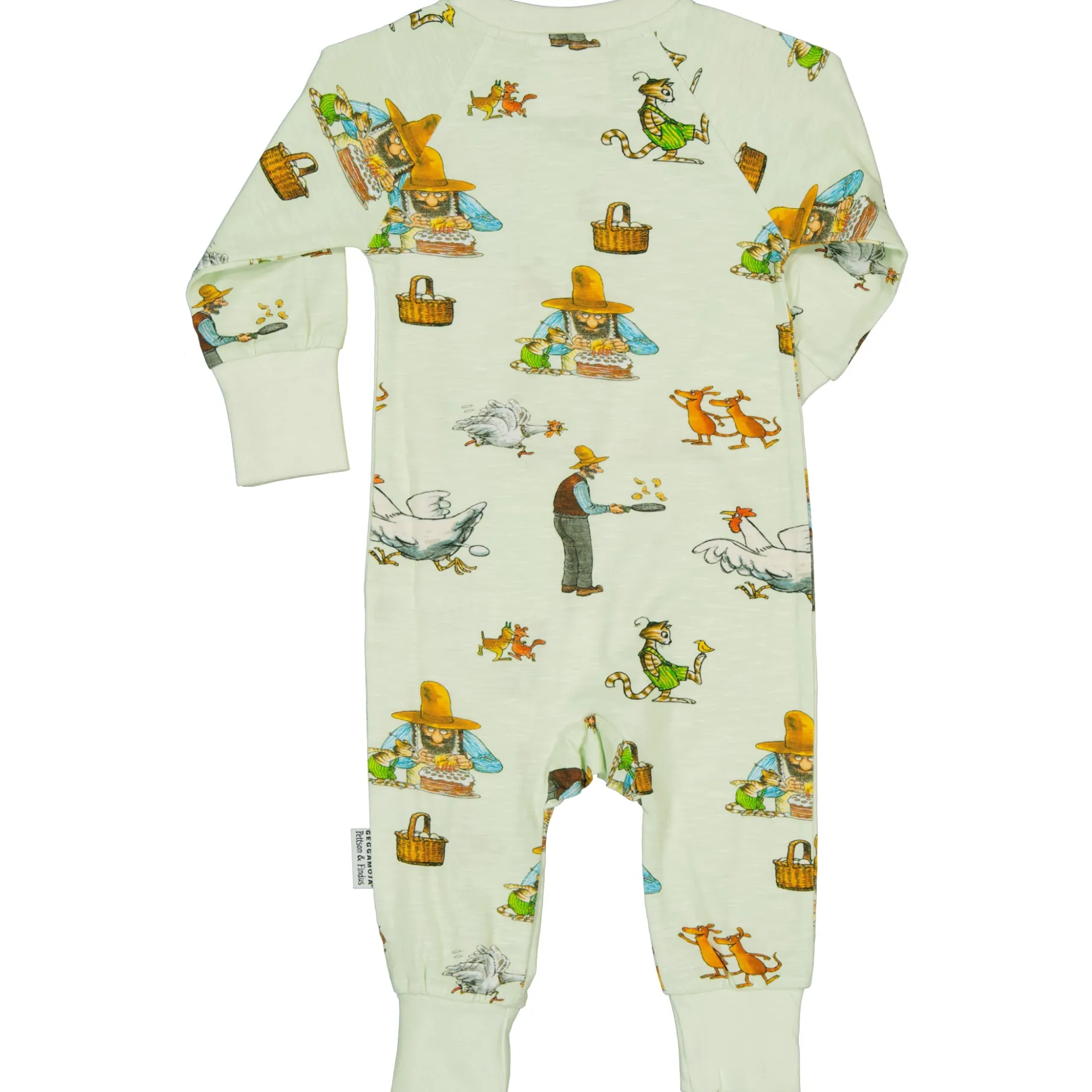 Pyjamas Pettson och Findus Grön