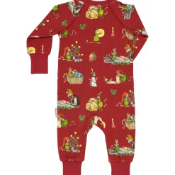Pyjamas Pettson och Findus Röd- Julpyjamas