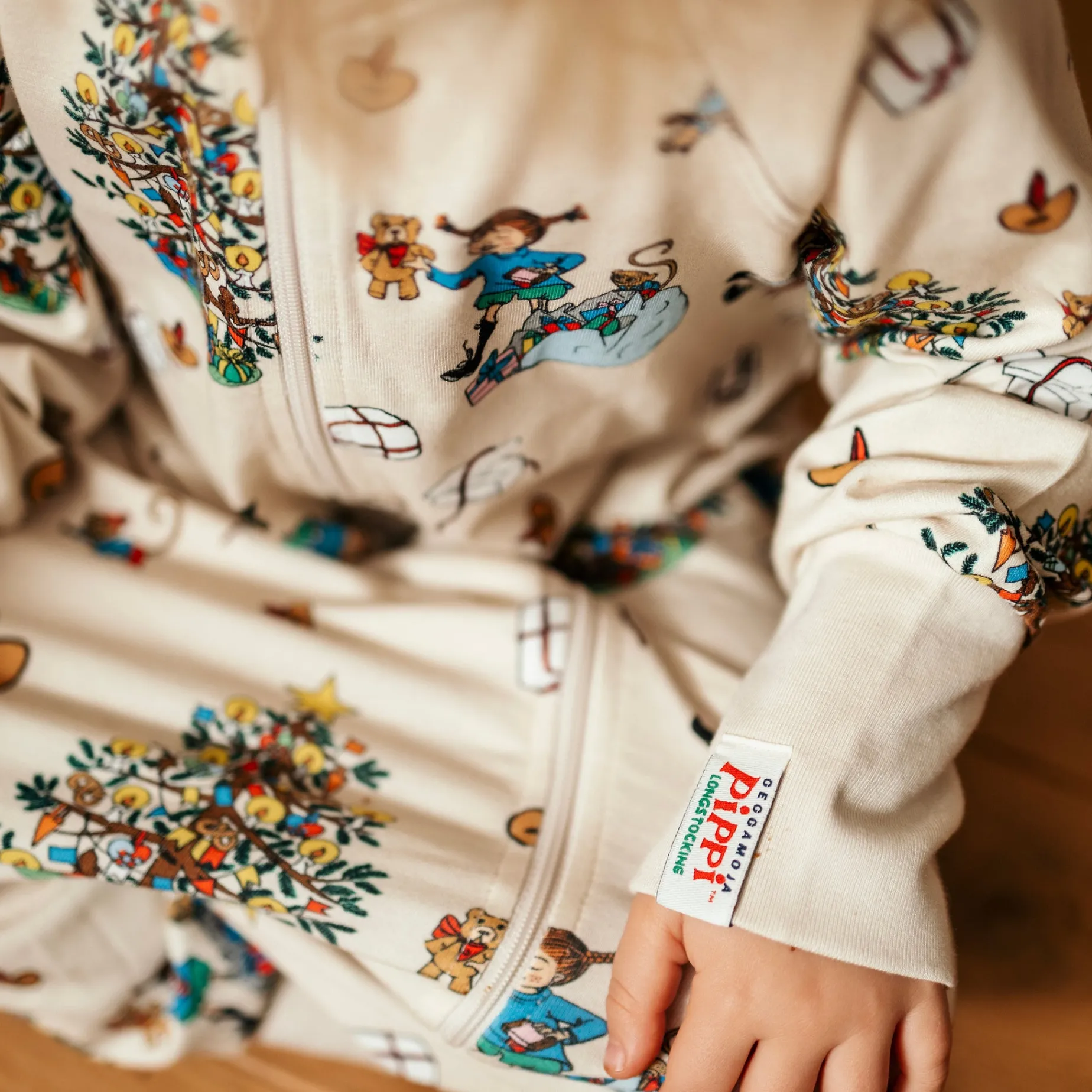 Pyjamas Pippi Långstrump - Julpyjamas