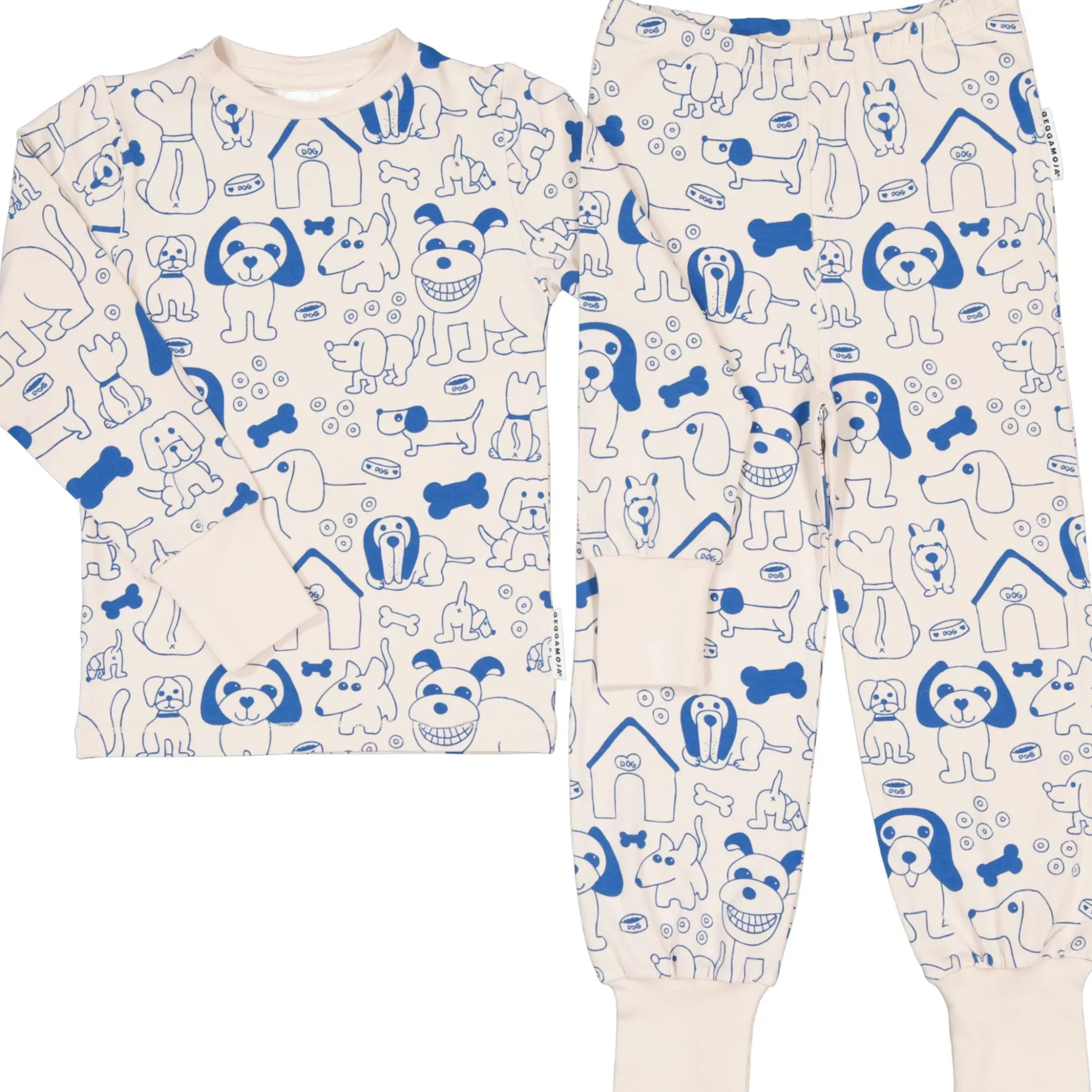 Pyjamas tvådelad Bambu Dogs