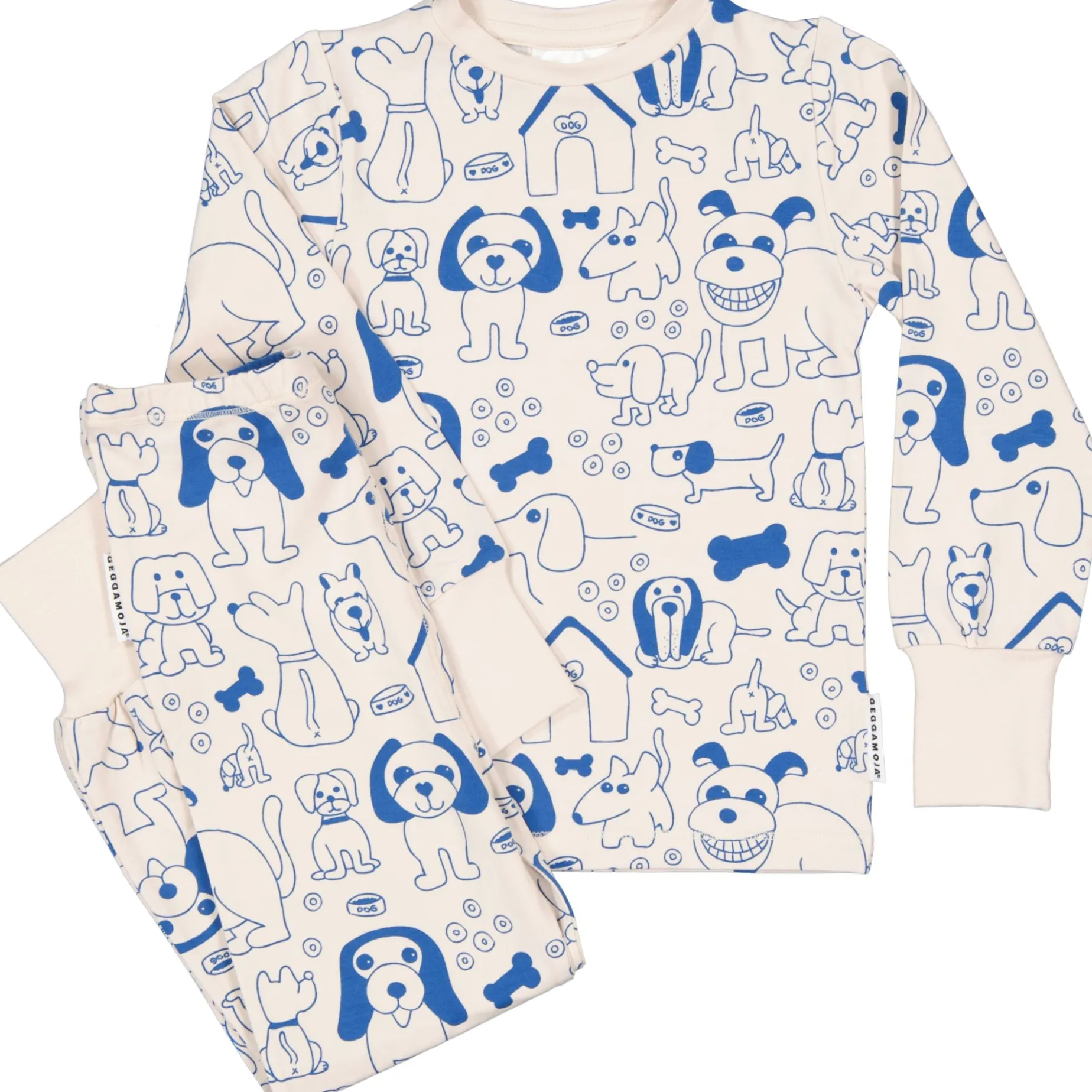Pyjamas tvådelad Bambu Dogs