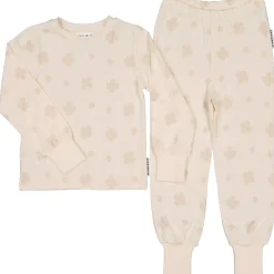 Pyjamas tvådelad Bambu Klöver Beige