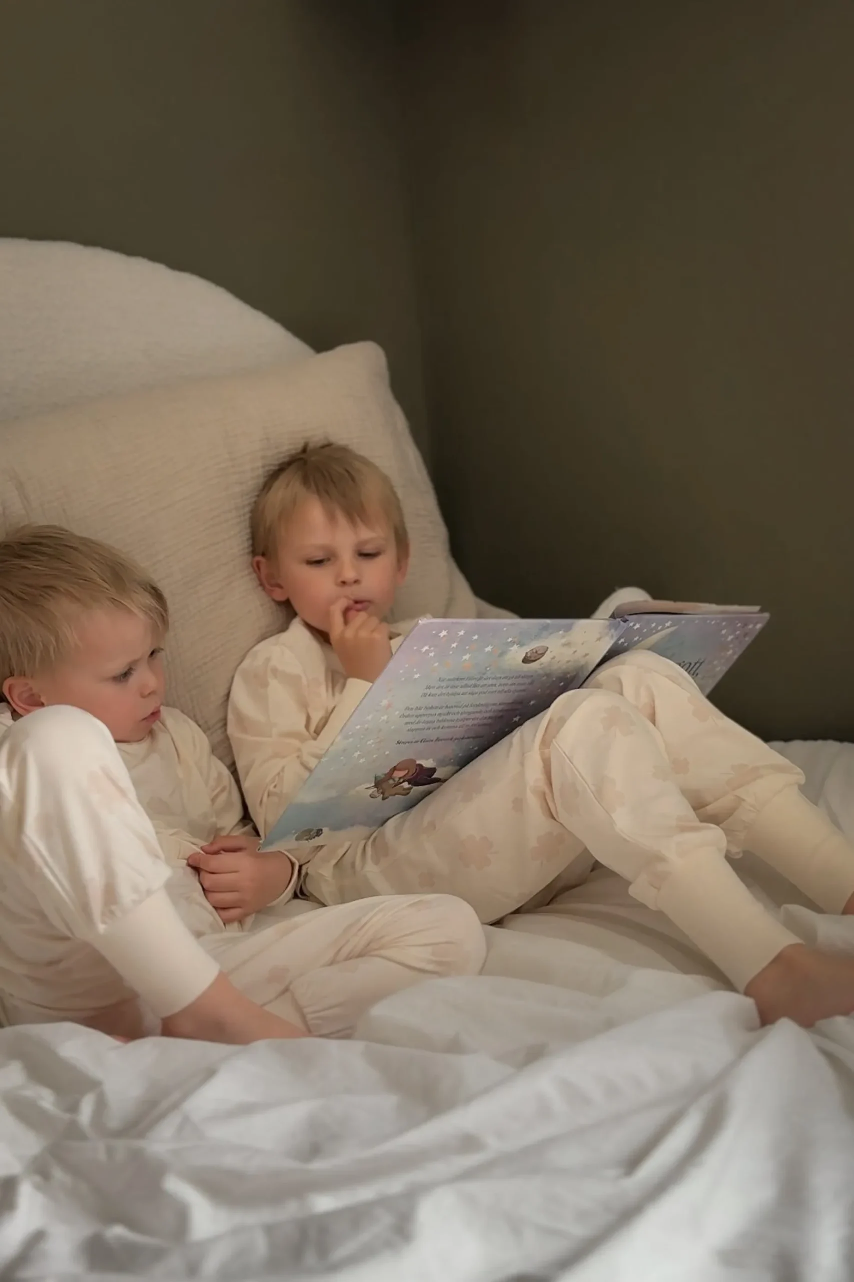 Pyjamas tvådelad Bambu Klöver Beige