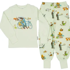 Pyjamas tvådelad Pettson och Findus Grön