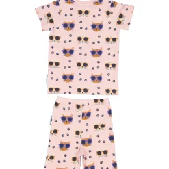Pyjamas-set Bambu Cool Cats Rosa