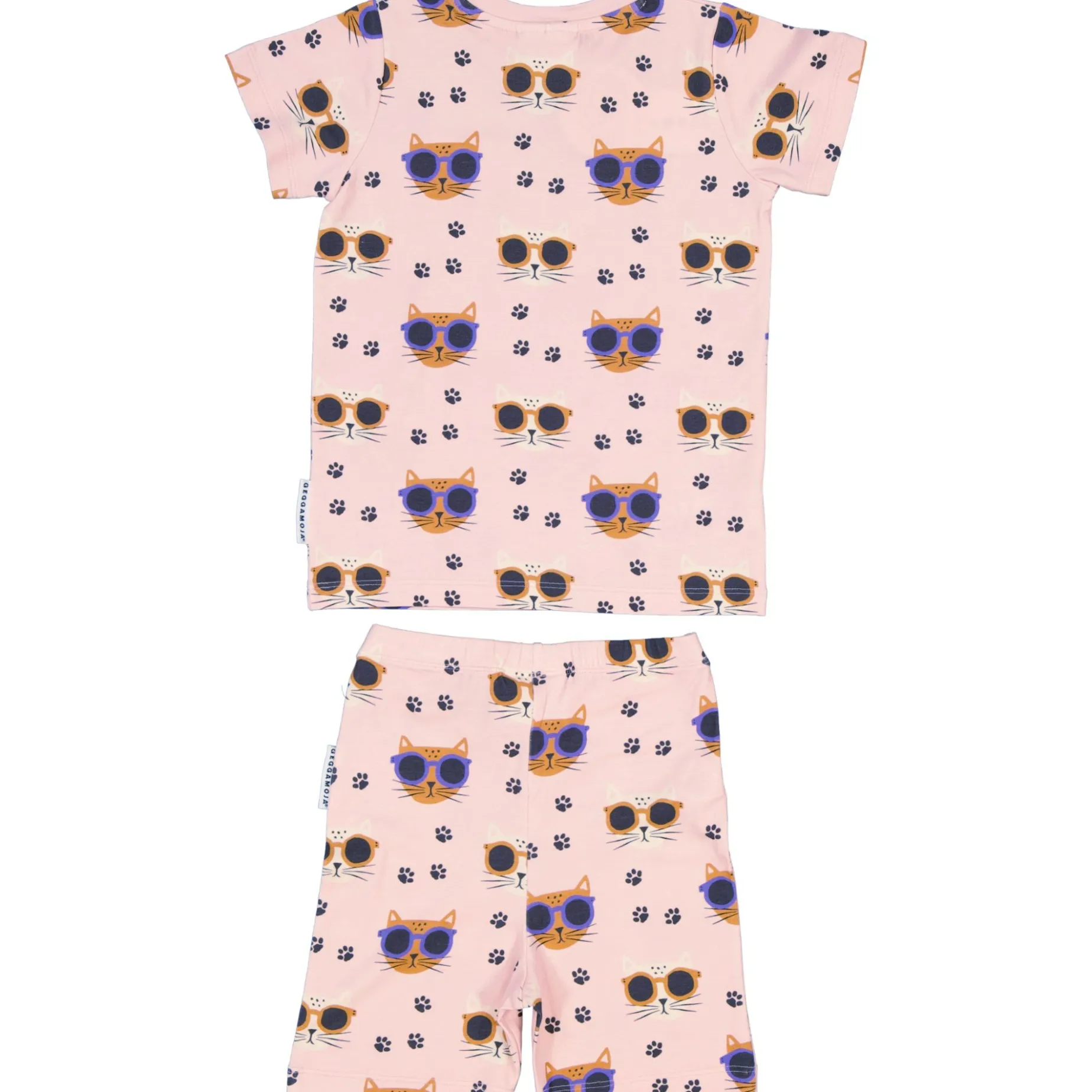 Pyjamas-set Bambu Cool Cats Rosa