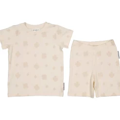 Pyjamas-set Bambu Klöver Beige