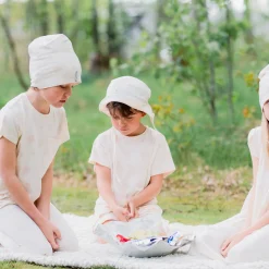 Pyjamas-set Bambu Klöver Beige