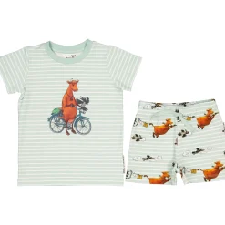 Pyjamas-set Mamma Mu och Kråkan Mint/Vit