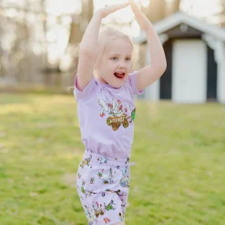 Pyjamas-set Pettson och Findus Lila