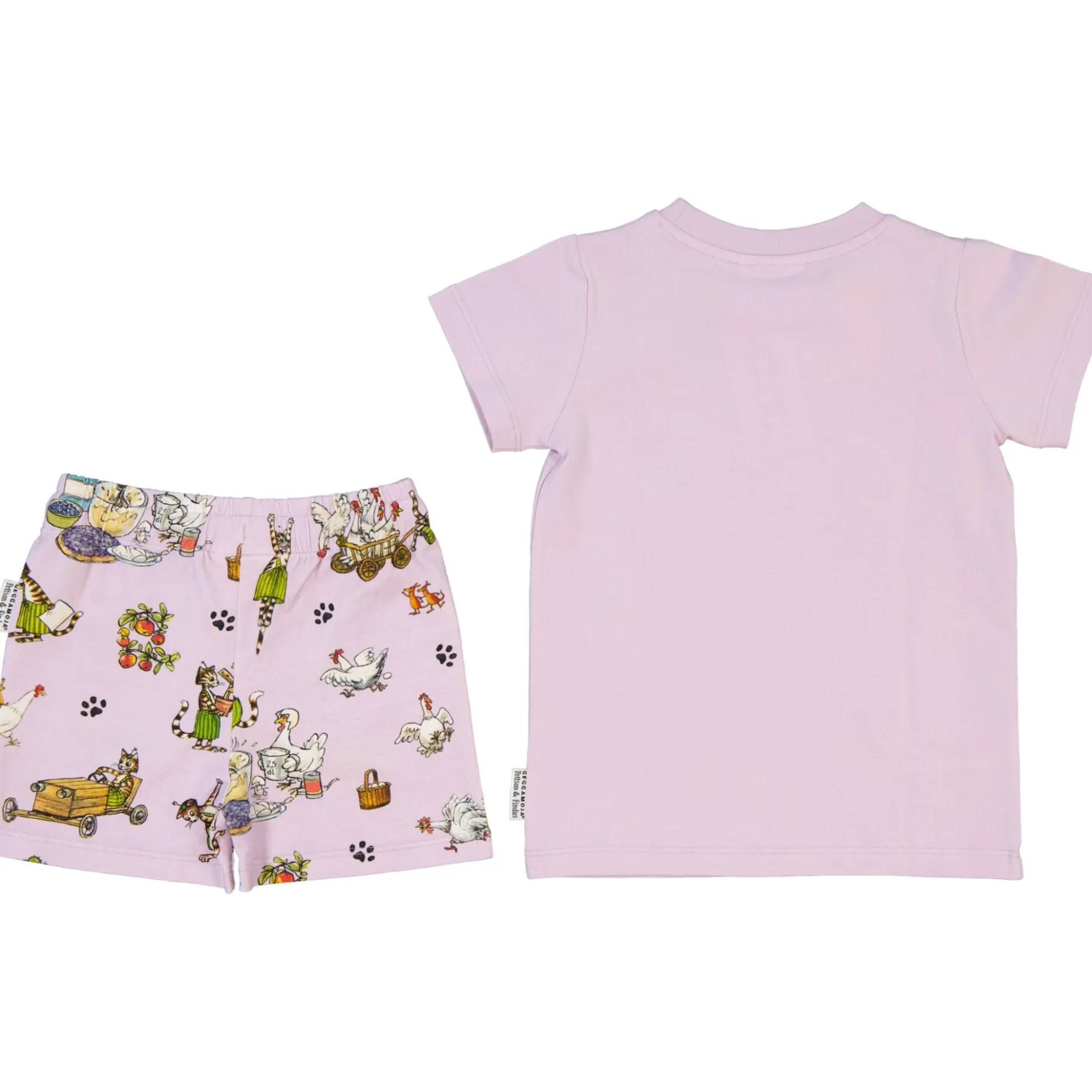Pyjamas-set Pettson och Findus Lila