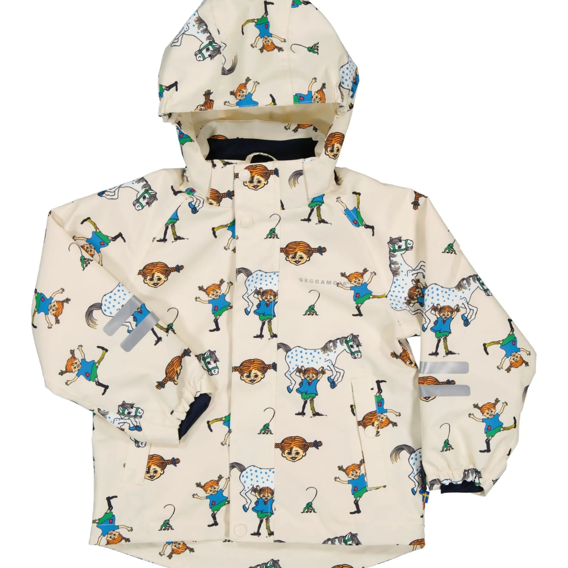 Skaljacka Pippi Långstump Beige
