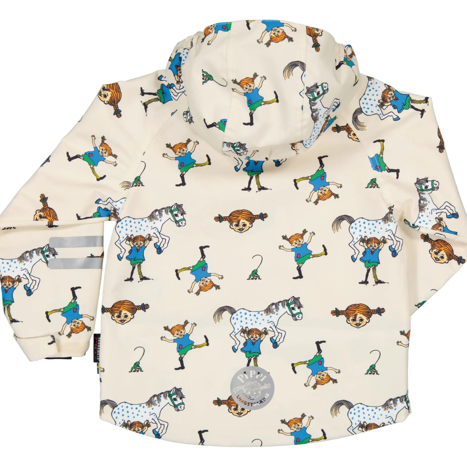 Skaljacka Pippi Långstump Beige