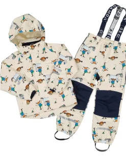 Skaljacka Pippi Långstump Beige
