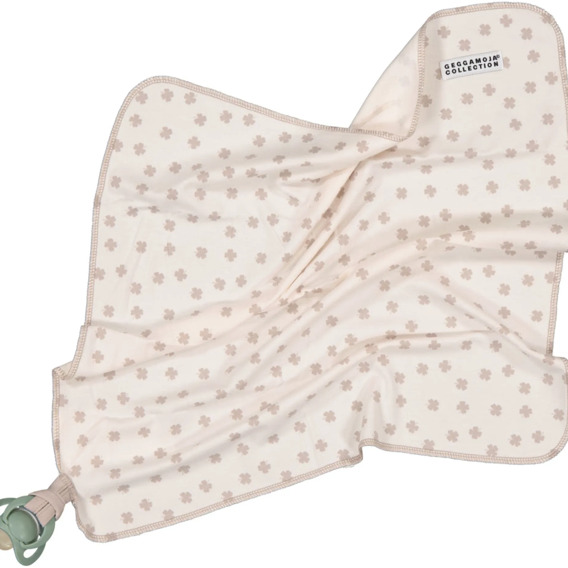 Snuttefilt Bambu Beige Klöver