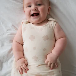 Sovpåse Vadderad Bambu Beige Klöver