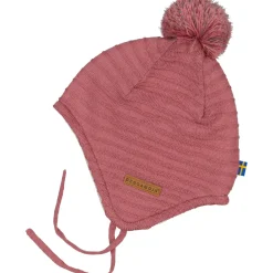 Stickad Hjälmmössa Rosa